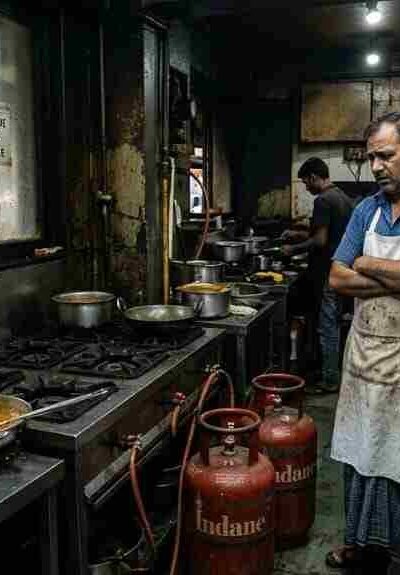 Mumbai LPG gas crisis affecting hotels and restaurants due to cylinder shortage
